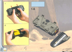LEGO 8539 instructions page 6 – build guide