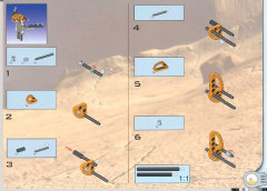 LEGO 8539 instructions page 61 – build guide