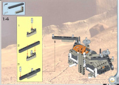LEGO 8539 instructions page 67 – build guide