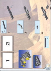 LEGO 8539 instructions page 2 – build guide