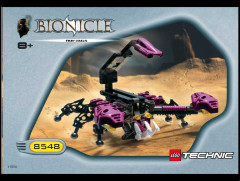 LEGO 8548 instructions page 1 – build guide