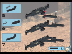LEGO 8548 instructions page 23 – build guide