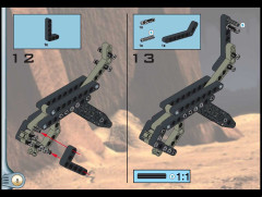 LEGO 8548 instructions page 8 – build guide