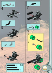 LEGO 8549 instructions page 3 – build guide