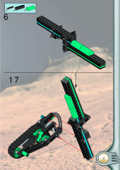 LEGO 8549 instructions page 35 – build guide
