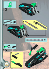 LEGO 8549 instructions page 40 – build guide