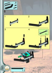 LEGO 8549 instructions page 44 – build guide