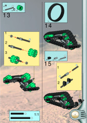 LEGO 8549 instructions page 5 – build guide
