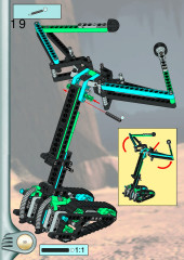 LEGO 8549 instructions page 50 – build guide