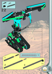LEGO 8549 instructions page 53 – build guide