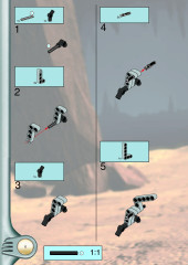 LEGO 8549 instructions page 6 – build guide