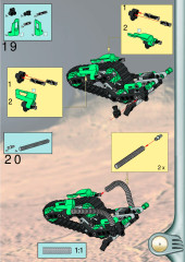 LEGO 8549 instructions page 9 – build guide