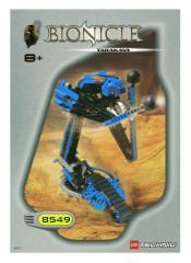 LEGO 8549 instructions page 1 – build guide