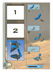 LEGO 8549 instructions page 2 – build guide