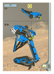 LEGO 8549 instructions page 23 – build guide