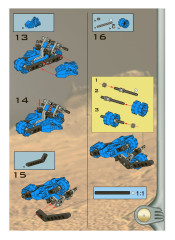 LEGO 8549 instructions page 5 – build guide