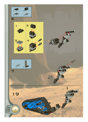 LEGO 8549 instructions page 8 – build guide