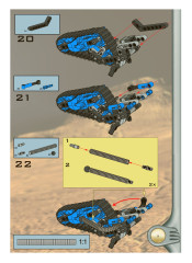 LEGO 8549 instructions page 9 – build guide