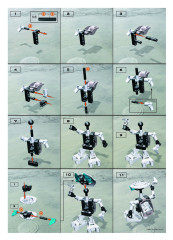 LEGO 8551 instructions page 2 – build guide
