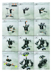 LEGO 8555 instructions page 2 – build guide