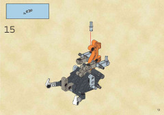 LEGO 8556 instructions page 13 – build guide