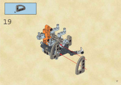 LEGO 8556 instructions page 17 – build guide