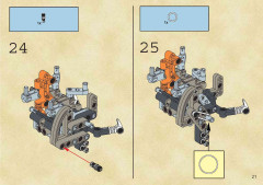 LEGO 8556 instructions page 21 – build guide