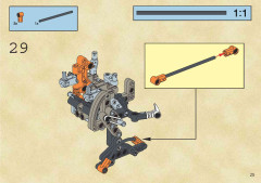 LEGO 8556 instructions page 25 – build guide
