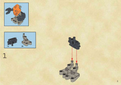 LEGO 8556 instructions page 3 – build guide