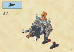 LEGO 8556 instructions page 33 – build guide