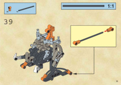 LEGO 8556 instructions page 35 – build guide