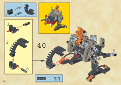 LEGO 8556 instructions page 36 – build guide
