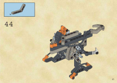 LEGO 8556 instructions page 41 – build guide