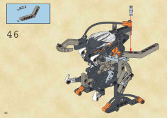 LEGO 8556 instructions page 46 – build guide