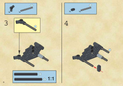 LEGO 8556 instructions page 6 – build guide