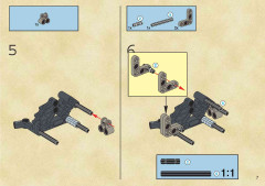 LEGO 8556 instructions page 7 – build guide