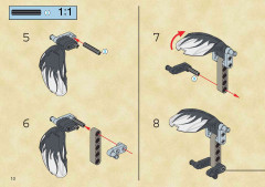 LEGO 8556 instructions page 10 – build guide