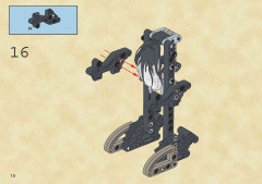 LEGO 8556 instructions page 18 – build guide