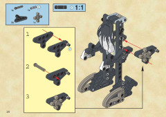 LEGO 8556 instructions page 20 – build guide
