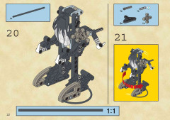LEGO 8556 instructions page 22 – build guide