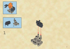 LEGO 8556 instructions page 3 – build guide