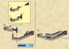 LEGO 8556 instructions page 33 – build guide
