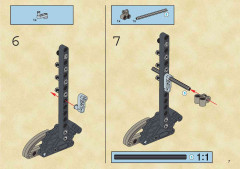 LEGO 8556 instructions page 7 – build guide