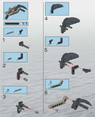 LEGO 8557 instructions page 11 – build guide
