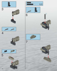 LEGO 8557 instructions page 18 – build guide