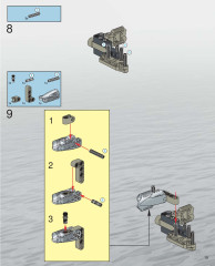 LEGO 8557 instructions page 19 – build guide