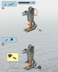 LEGO 8557 instructions page 30 – build guide