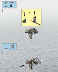 LEGO 8557 instructions page 36 – build guide