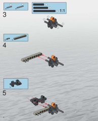 LEGO 8557 instructions page 4 – build guide