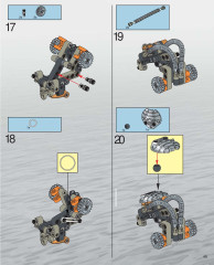 LEGO 8557 instructions page 49 – build guide